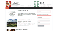 Desktop Screenshot of caapaisajistas.org.ar